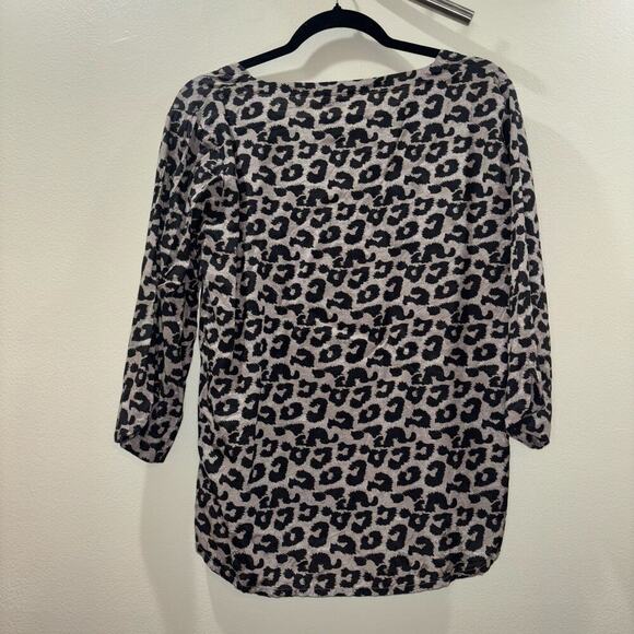 Masai Copenhagen Leopard Print Tunic Top – Size Small - Picture 4 of 10